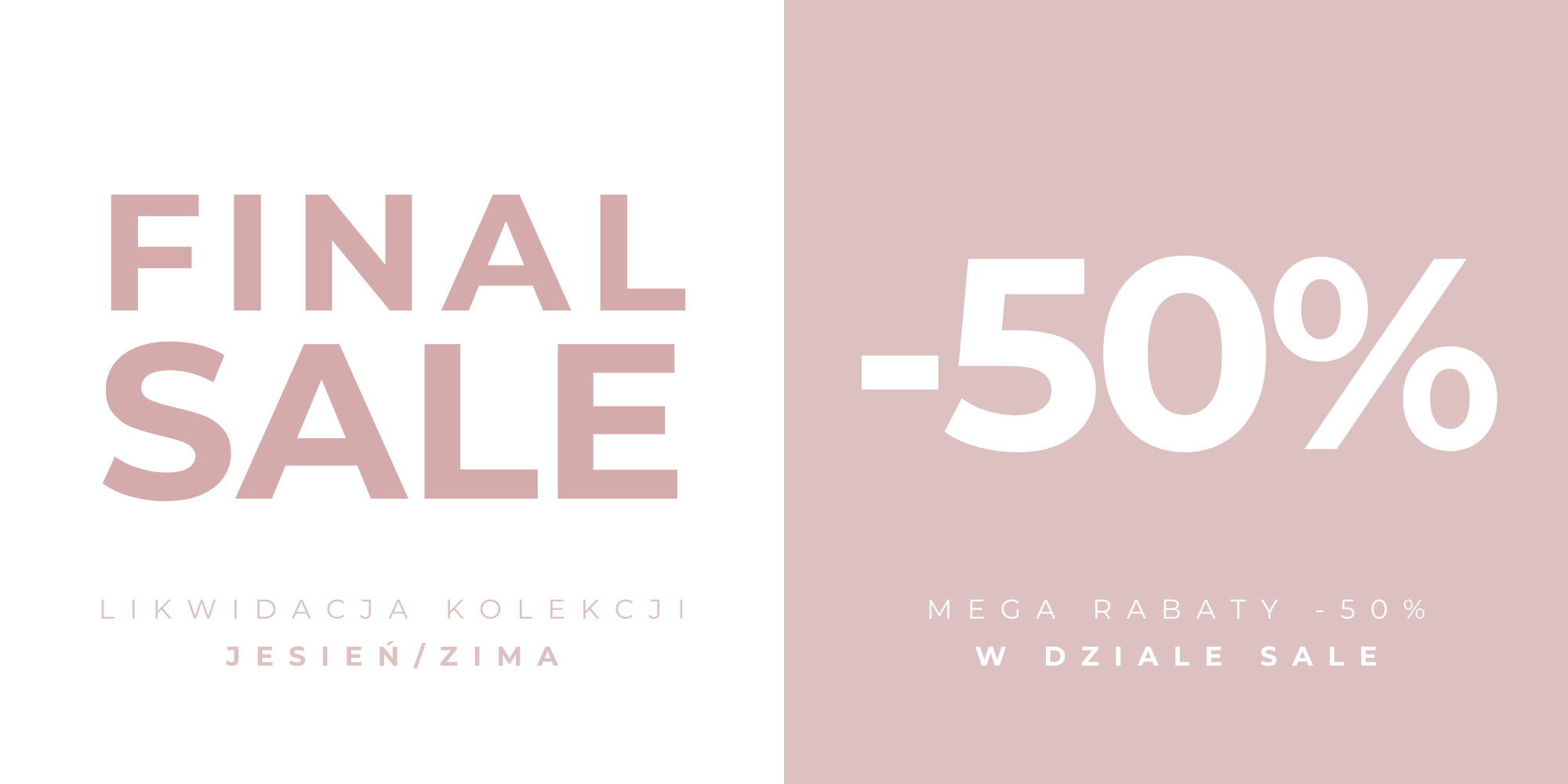 FINAL SALE -50% (dolny baner)